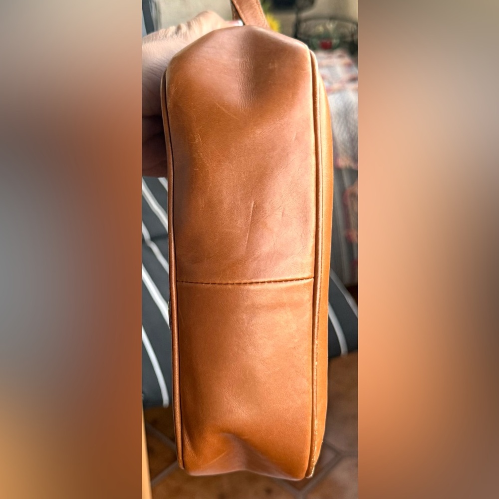 BALLY Brown Leather Crossbody Bag - Picture 8 of 15